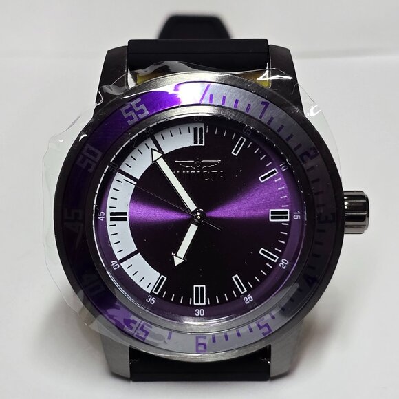 Invicta Specialty Men's Watch 35780 45mm Black and Purple - Picture 1 of 6